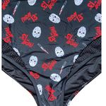 Warner Bros. Friday The 13th Women’s Mesh High Waisted Swim Bottoms Size 4XL NWT Photo 4