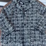 Free People Black and white whimsy reversible cartigan blazer / no tag / fits size s-L Photo 4