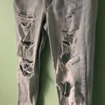American Eagle Outfitters Light Wash Distressed Ripped Mom Jeans Photo 3