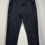 Arizona  Jean Co. Womens Size 7 Highest Rise Mom Jeans Faded Black Denim Pockets Photo 0