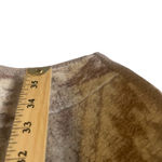 Lucky Brand  Women Medium Brown‎ Aztec Western Open Front Cardigan Sweater Photo 9