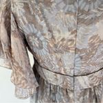 NWT Valentino silk bow dress size8 Gray Size 8 Photo 5