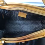 Gucci Tan Leather Jackie Push Lock Dual Zipper Rolled Handle Bag MINT CONDITION Photo 6