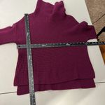 Eileen Fisher ‎ Sweater Womens XS Purple Yak Wool Turtleneck Long Sleeve Knit Photo 1