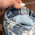 1st Kiss Denim Floral Distressed Short Photo 6