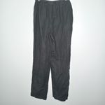 Valerie Stevens  black linen pants size medium Photo 3