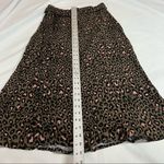 Love, Fire Olive Green Pink Leopard Print Skirt Photo 1
