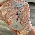 Lost + Wander  Floral Shirt‎ Dress M/L Photo 3