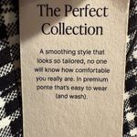 Spanx Ponte Lady Blazer Jacket Stretch Jacquard Black Plaid Size Medium Photo 8