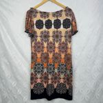Enfocus Studio En Focus Studio Boho Short Sleeve Stretch Shift Dress Size‎ 6 Photo 4
