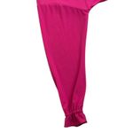 Willow Drive Blouse Womens S Pink Ruffle Hem Long Sleeve Cottagecore Photo 6