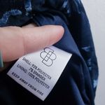 Baltic Born  Penelope Midnight Blue Velvet Floral Long Sleeve Dress Maxi Photo 9