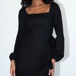 Princess Polly THE VILLA MINI DRESS BLACK size 8 nwot Photo 7