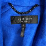 Rag and Bone 100% Wool Classic Lexington Blazer Coat Women’s Sz 0 Royal Blue Photo 1