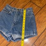 American Apparel Jean shorts denim woman’s size 24 XS EUC Photo 5