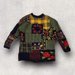 Laura Ashley β
Patchwork Knitted Cardigan w/ Multicolor Floral & Plaid Design β
Photo 3