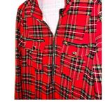 Adorable tartan Plaid Red Dress . New Size 12 Photo 4