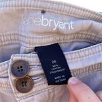 Lane Bryant size 26 women’s tan cargo mini skirt Photo 3