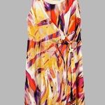 kim rogers Sunset Leaked S/L Hi-Lo Drape Dress Size Petite XL Photo 0