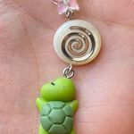Handmade cute turtle & star swirl phone charm/bag accessory/car display/strap🐢🏝️🌀 Photo 3
