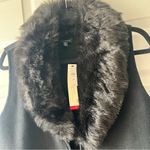 Talbots NWT  Sweater Vest With Detachable  Faux Fur Collar Size XS Photo 1
