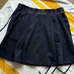 Gap Blue Skater Mini Skirt with Pleats Photo 0