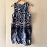 Tommy Bahama  Isla De Ikat Shift Dress In Ocean Deep Blue Photo 3