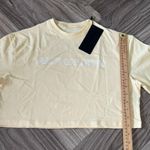 Alphalete Women’s Performance Outlined LS Crop - Sea Salt , Size XS Photo 5