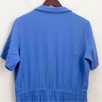 Vintage SAINT GERMAIN Paris Blue Short Sleeve Romper Jumpsuit Size XL Photo 5