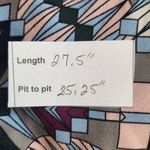 Ashley Stewart  Retro Print Dolman Sleeve Poncho Style Blouse Size XL 14-16 Photo 10