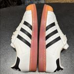 Adidas  SUPERSTAR White and Black Sneakers Rubber Gum Toe Cap Size 7.5 Photo 5
