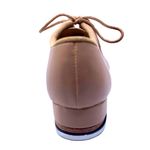 Unisex Caramel Oxford Tap Shoes 5.5 Dance Lace Up Terrie So Danca Vegan Leather Tan Photo 4