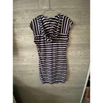 Athleta  dress navy‎ striped small Photo 2