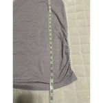 Athleta  Tank Top Ruched Sides Size Medium Active Athleisure Yoga Running Purple Photo 4