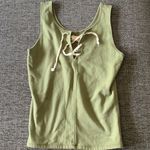Hollister Lace up tank top Photo 0