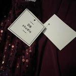 David's Bridal David’s Bridal Studio Sequin Keyhole High-Neck Jersey
Dress, New with Tags Photo 4