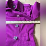 EXPRESS Women's Purple Double-Breasted Coat size S Photo 9