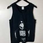 Urban Outfitters Ice Cube Darker Days Rap Tank Top Vintage Y2K Extra Small XS Black Graphic Photo 7