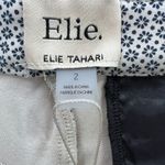 Elie Tahari Crop Ponte Pant Womens Size 2 Cream Black Academia Business Preppy Photo 4