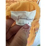 Anthropologie By  100% Cotton Embroidered Smocked Swing Self Tie Tank Top M Photo 3