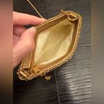 NWOT Gold Sequin Mesh Crossbody Bag Evening Clutch Metallic Shiny Purse Photo 4