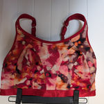 POUR MOI Energy Strive Wireless Non Padded Lined Sports Bra 36DD Abstract Red Size undefined Photo 0