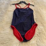 Tyr. women's Guard REVERSIBLE Solid Diamondfit Navy /Red One Piece Swim BNWOT Photo 2