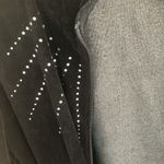 Erika FINAL MARKDOWN  velour zip front embellished jacket xl Photo 1