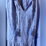 J. McLaughlin  Christa Linen Dress in Cornflower Blue Photo 5