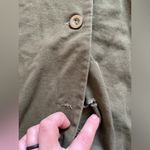 Anthropologie Haryln utility coat olive green size large Photo 4
