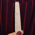 Bailey 44 Womens Striped Sleeveless Twist Waist Midi Dress Size M Red Stretch Photo 3