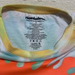Nickelodeon ‎ yellow and white tie dye t-shirt size M Photo 3