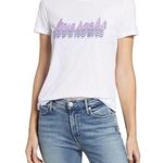 Halogen XXL Love Rocks Graphic T- Shirt White Cotton Tee NEW Photo 0