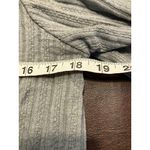 Blu Pepper Women Gray Ribbed Knit Open Front Long Sleeve Cardigan Sweater Size S Photo 11